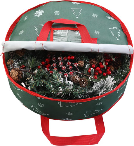Yiya christmas wreath storage - christmas,