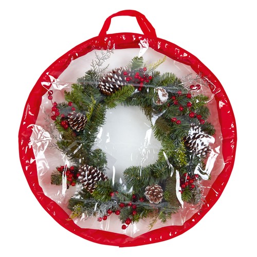 Christmas wreath storage - christmas,