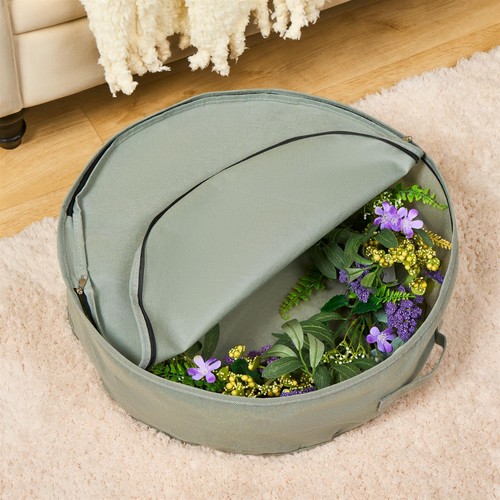 Ohs wreath storage - wreath, bag
