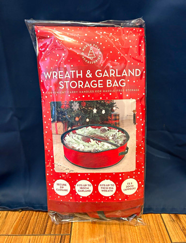 Wreath garland storage bag - storage,