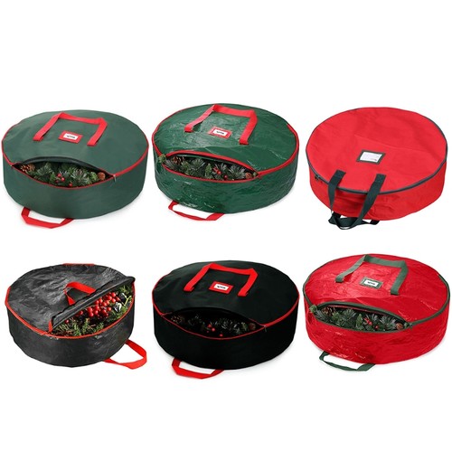 Christmas wreath storage bag - christmas,