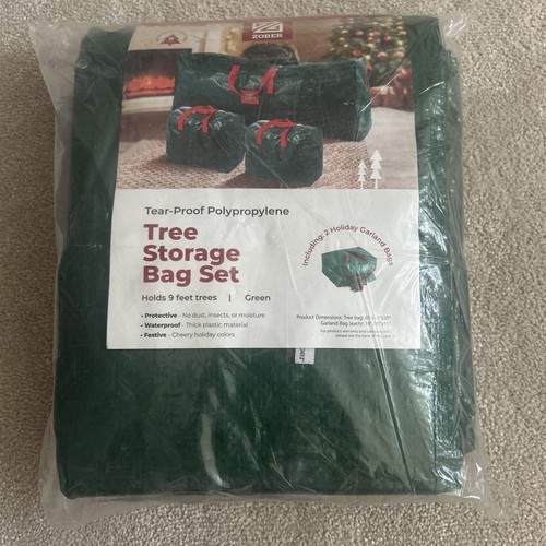 Green christmas tree storage - green,