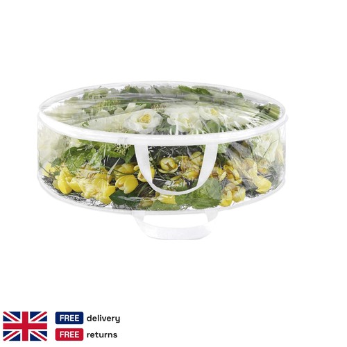 Wreath clear storage bag 30 - clear,