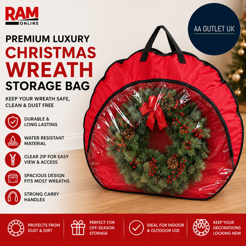 Ram online wreath storage bag - ram,