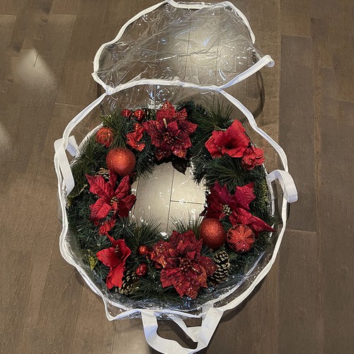 Wreath storage bag 60x20cm - wreath,