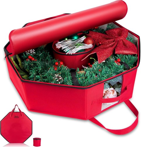 Wreath storage christmas - wreath,