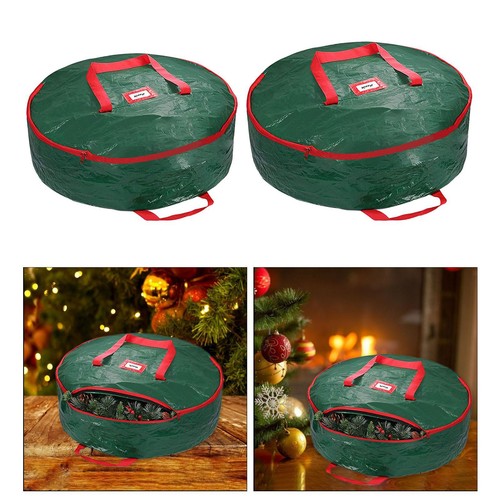 Christmas wreath storage - christmas,
