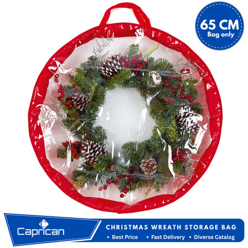 65cm christmas wreath - wreath, storage