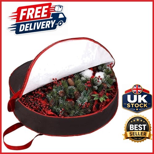 Durable black wreath storage - durable,