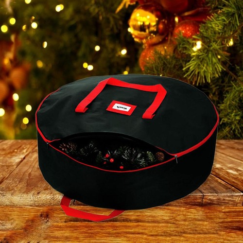 Wreath storage bag - wreath,