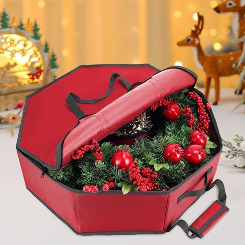 Christmas wreath storage - christmas,