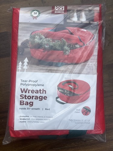 Wreath storage container - wreath,
