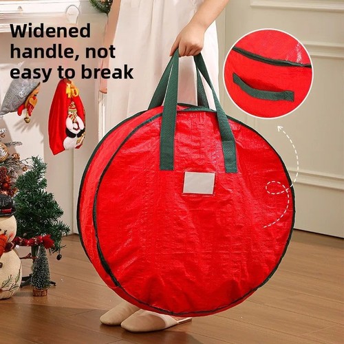 Christmas wreath storage - wreath,