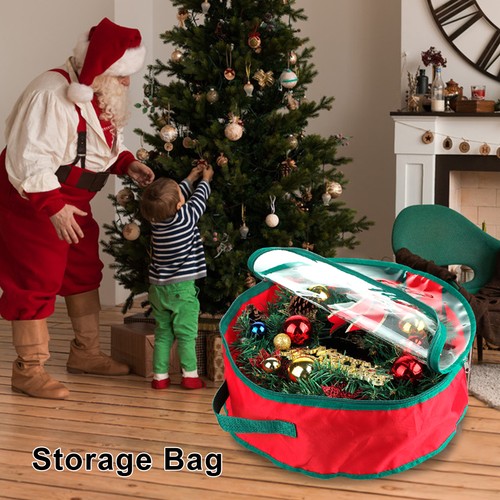 Xmas wreath storage bag - wreath,