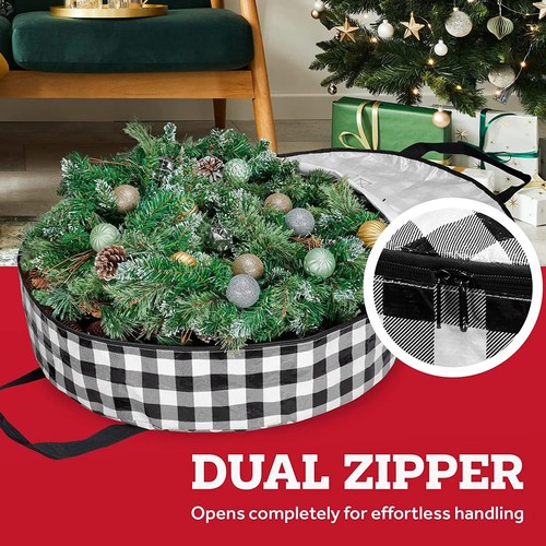 Christmas wreath storage bag - storage,
