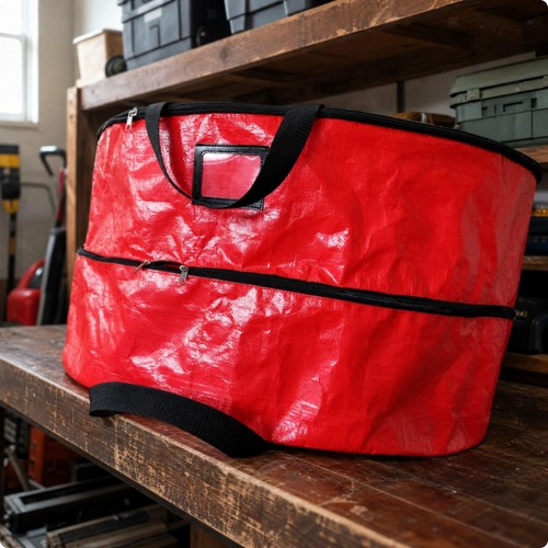 Sturdy wreath storage bag - bag, |