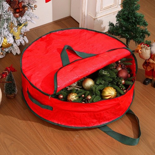 Round wreath zippered - round,